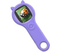 Kznifmk Microscopio para Niños - Microscopio Digital Portátil con Lupa de Mano para Niños, Juguetes Científicos Educativos, Color