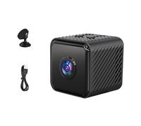 Kznifmk Mini CáMara Wifi InaláMbrica 1080P Video Clear IR VisióN DeteccióN de Movimiento Monitor de CáMara de Vigilancia de Seguridad para el Hogar