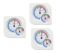 Kznifmk Mini Higrómetro 2 en 1, Termómetro de Humedad, Termómetro de Interior, Termómetro Colgante de Doble Propósito