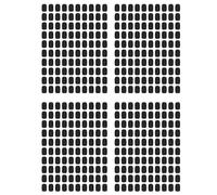 Kznifmk Mini Parabrisas de Micrófono de Espuma de 400 Piezas Cubierta de Micrófono con Protección de Espuma para Micrófonos de Solapa Pequeña Y Auriculares