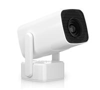 Kznifmk Miniproyector Inteligente Y7S 4K Dual Wifi6 230 ANSI Allwinner H713 1080P 1980x1080P Proyector de Cine en Casa para Exteriores Enchufe Europeo