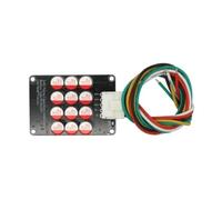 Kznifmk Módulo de Equilibrio de Alta Corriente de 5,5 A, Equilibrador de Ecualizador Activo 4S, Condensador de Energía de Batería Lifepo4/Lipo/Lto