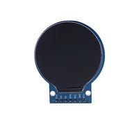 Kznifmk MóDulo de Pantalla LCD TFT una Color HD IPS de 1,28 Pulgadas Tablero Redondo 7 RGB LED Tablero PCB de Pantalla Redonda