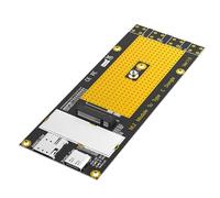 Kznifmk Módulo M.2 NGFF B Key 3G/4G/5G A Tarjeta Elevadora Adaptadora de Red Tipo C Compatible con para RM500Q RM500U GM800 SIM8200