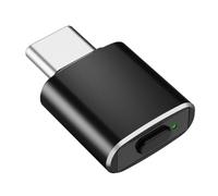 Kznifmk Mouse Jiggler USB C, Indetectable, Automático, Tipo C, 3 Modos de Movimiento, Sin Necesidad de Controladores, para Mantener la Computadora, Color Negro