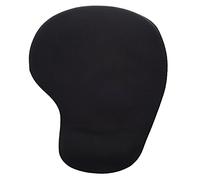 Kznifmk Negro Suave Alfombrilla de Raton con Almohadilla para Muneca