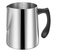 Kznifmk Olla para Hacer Velas, Olla para Derretir de Acero Inoxidable de 32 Oz con Resistente Al, Jarra para Hacer Velas con Forma de Caldera