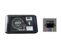 Kznifmk Pantalla A Color e-Bike UKC1 con Conector SM de 36 V, 48 V, 52 V, 60 V y 72 V para Protocolo de Comunicación OMD2