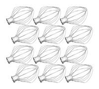 Kznifmk Paquete de 12 Accesorios de Mezclador de Látigo de Alambre de Acero Inoxidable para K45WW