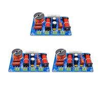 Kznifmk Paquete de 3 Altavoces de Alta, Media y Baja Retrofit Crossover de 3 Vías de Audio de Alta Fidelidad Divisor de Frecuencia Ajustable Filtro de Alta Fidelidad