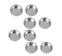 Kznifmk Paquete de 8 Canastas de Filtro de 54 mm para Sage 870/875/878/880 54 mm Filtro de Manejar Sin Fondo para Máquina de Café Semiautomática