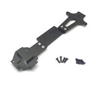 Kznifmk para 144001 Repuestos de ActualizacióN de AutomóViles RC Tablero de Metal del Segundo Piso 144001-1259, Negro