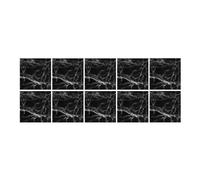 Kznifmk Pegatinas Adhesivas Decorativas de Mármol para Azulejos de Baño y Cocina, Decoración Autoadhesiva Impermeable B M