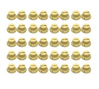 Kznifmk Perilla de Control de Velocidad Dorada 2T1V Juego de Perillas de Guitarra Piezas de Guitarra Eléctrica