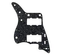 Kznifmk Perla Negra Golpeador De Guitarra 4Ply Placa De Rascar Para Estilo Americano Guardabarros Guitarra Vintage, Con Tornillos