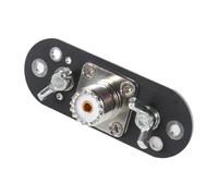 Kznifmk Placa Adaptadora Mini AT-DP Antena de Corta GP V Positiva V Invertida Dipolo AT-DP Alimentación de Extremo de Línea Larga para Conjunto de Antena