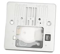 Kznifmk Placa de Aguja con Placa de Cubierta, Reemplazo Duradero de Placa de Garganta de Aguja para Máquinas de Coser de la Serie 4411 4423 4432 4452 44S