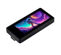 Kznifmk Placa de Desarrollo ESP32-S3 AMOLED de Pantalla Táctil de 1,91 Pulgadas con Doble Núcleo y Compatible con para Wi-Fi de 2,4 GHz y Bluetooth