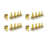 Kznifmk Potenciómetro para Guitarra Volumen de Audio Y Potenciómetros de Tono Control A500K Eje Dividido Potenciómetros Cónicos Paquete de de 20