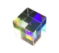 Kznifmk Prisma RGB Combinador Divisor Dicroico Prisma Decoración Física Herramientas de Enseñanza Fotografía Investigación Regalo Educativo