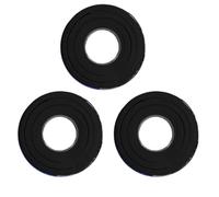 Kznifmk Raqueta de Bádminton 7C Goma, Suave y Que Absorbe los Golpes, Buena Elasticidad, No Se Deforma Fácilmente Cuando Se Estira,Negro