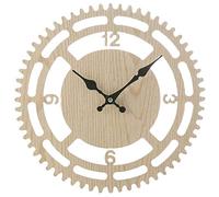 Kznifmk Reloj De Pared Antiguo De Madera del Numero Romano Vintage, Reloj De Pared De Madera De Decoracion De Habitacion Cocina Casa Retro Desgastado Antiguo