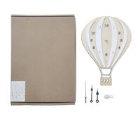 Kznifmk Reloj de Pared Silencioso con Forma de Globo AerostáTico, DecoracióN ArtíStica, Reloj de Pared para Oficina en Casa (Sin BateríA),