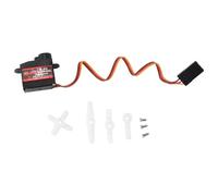 Kznifmk Servo 3.7G Servomotor Digital Dirección de Alta Velocidad Servo RC Servo de Engranaje de Plástico para 1/16 1/18 1/24 RC Coche Helicóptero