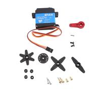 Kznifmk Servo de Cuerpo Corto de 25 Kg 4412LV 180° Engranaje de Metal Digital de Perfil Bajo con Brazo de Metal para Coche RC 1:10 1:12 SCX10 TRX4