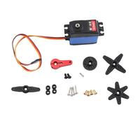 Kznifmk Servo de Cuerpo Corto de 30 Kg 4412LV 180° Engranaje de Metal Digital de Perfil Bajo con Brazo de Metal para Coche RC 1:10 1:12 SCX10 TRX4