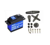 Kznifmk Servo Digital de Engranaje de Metal Resistente al Agua de 180 W de Alto Par 35 KG para Robot Sasquatch de Escalada RC 1/8 1:10