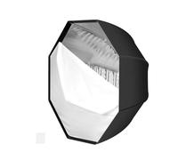 Kznifmk Softbox con Forma de Paraguas Octogonal de 80 cm, Reflector de Flash Superior Universal, Cubierta de Luz Suave para Exteriores, Modificador de Iluminación Profesional
