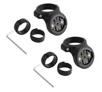 Kznifmk Soporte de Luz Trasera para Riel de Sillín de Bicicleta, Soporte de Luz LED para Soporte de Tija de Sillín para Espejo Retrovisor de Radar Varia