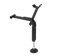 Kznifmk Soporte de Rueda para Motocicleta, Soporte Lateral, Paddock, ReparacióN y Mantenimiento Estable, Herramienta de Soporte de Estacionamiento, Mano de Obra Plegable