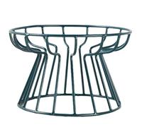 Kznifmk Soporte para Cuenco para Mascotas, Soporte Alto para Cuenco Nórdico para Gatos, Soporte para Cuenco, Cuenco para Comida Gatos Antiespondilosis Cervical y Antivuelco, Color Verde