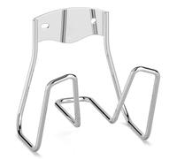 Kznifmk Soporte para Manguera de Jardín, Soporte de Pared para Manguera de Agua, Cables de Extensión, Manguera de Compresor de Aire, Plateado Resistente