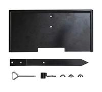 Kznifmk Soporte para Marcador de Tumbas para Piedras de 6 X 12 Pulgadas, Piedras Conmemorativas para un Ser Querido