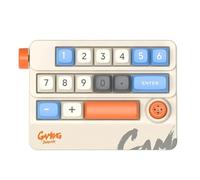 Kznifmk Sxs-K809 Teclado Mecánico Joystick Definido Macro Aleación de Aluminio Conexión en Caliente RGB Teclados para Juegos Personalizados Laptop B