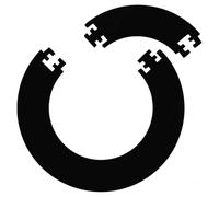 Kznifmk Tablero de Dardos de EVA con Diseño de de Rompecabezas, Tablero de Protección de Pared para Tablero de Dardos, Tablero de Pared con