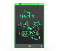 Kznifmk Tablero de Dibujo LCD de 12 Pulgadas Adecuado para Juguetes de Niños, Pintura, Tablero de Escritura Electrónico, Niños Pequeños (Monocromo) C