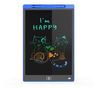 Kznifmk Tablero de Dibujo para Niños de 12 Pulgadas, Tablero de Escritura A Mano LCD, Pizarra Electrónica LCD, Tablero de Escritura Pintado A Mano (Color) C