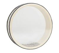 Kznifmk Tambor de Olas de Doble Cara, Baterista Oceánico, Tambor de Palmada de Mano con Sonido de Madera, Terapia de Sonido de Meditación para Ayudar A Dormir 12 Pulgadas