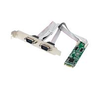 Kznifmk Tarjeta de Extensión de E/S M.2 B+M 17V352 2S -232 PCIe 2.0 Gen1 (2.5GT/S) para Acceso Remoto A Servidores Automatización de Fábrica