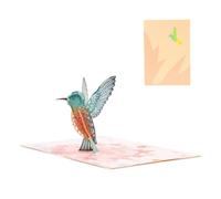 Kznifmk Tarjetas de InvitacióN de FelicitacióN de Feliz CumpleañOs 3D, Tarjeta de Regalo para NiñO y NiñA, Tarjeta de Agradecimiento, Postal B