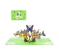 Kznifmk Tarjetas de InvitacióN de FelicitacióN de Feliz CumpleañOs 3D, Tarjeta de Regalo para NiñO y NiñA, Tarjeta de Agradecimiento, Postal A