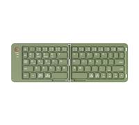 Kznifmk Teclado Plegable Inalámbrico Bluetooth Portátil Tablet Teléfono Móvil Teclado Portátil Accesorios de Computadora
