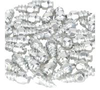 Kznifmk Tornillos Antideslizantes para Neumáticos de Acero Inoxidable, Pernos de Agarre para Scooters de Invierno, Motos de Nieve, Vehículos Terreno