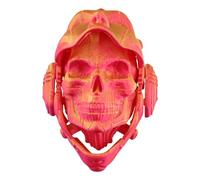 Kznifmk Único Modelo de Calavera de Deformación con Impresión 3D, Adornos de Mesa, Decoración de Esqueleto en 3D, Juguete para Aliviar el Estrés e