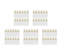 Kznifmk VacíAs de 50 Ml de JabóN de Viaje Dispensadoras de Espuma de PláStico Dispensadores de Bomba de JabóN de Espuma Limpieza, 60 Piezas de Viaje