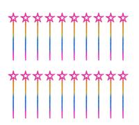 Kznifmk Varita Mágica Multicolor, Varita de Hadas, Accesorios de Decoración para Fiestas Infantiles, Accesorios para Actuaciones de Baile